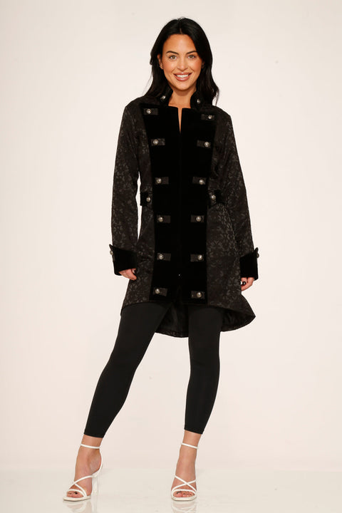 Black Pirate Women's Coat