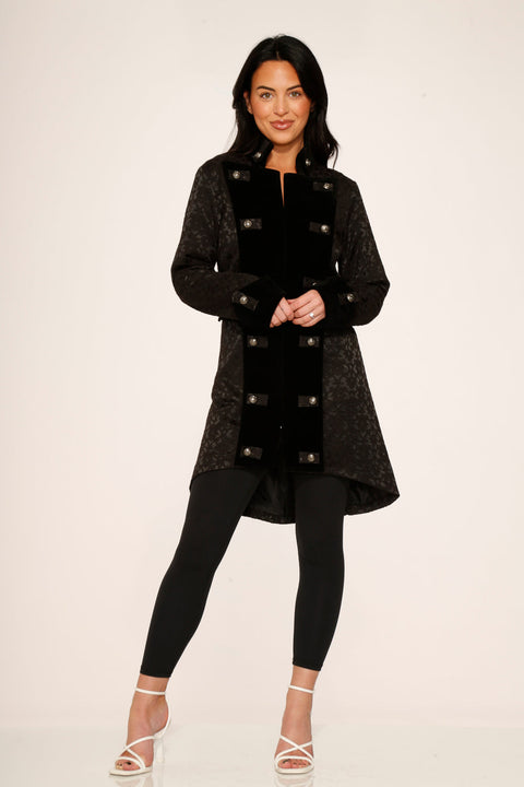 Black Pirate Women's Coat