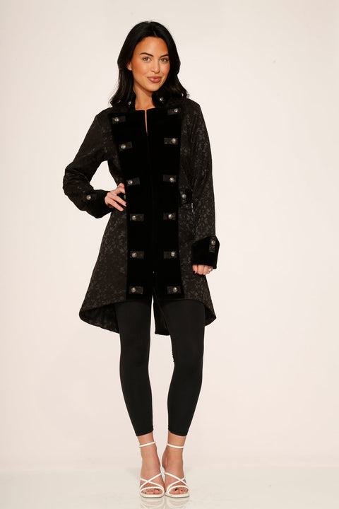 Black Pirate Women's Coat