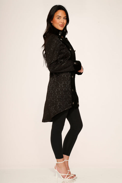 Black Pirate Women's Coat