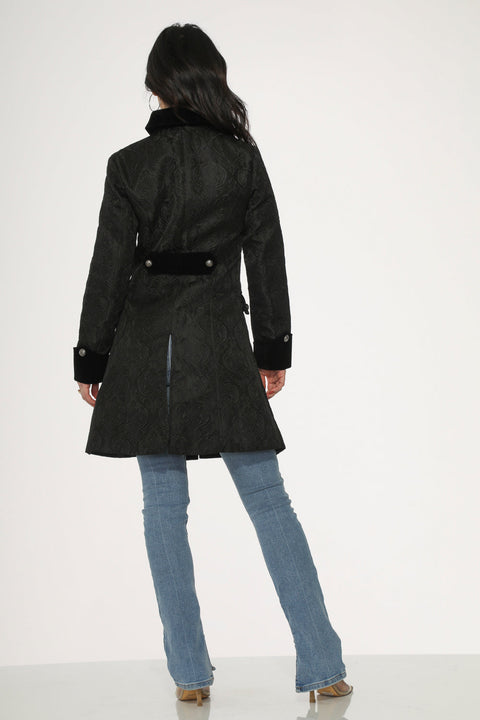 Black Pirate Women's Coat