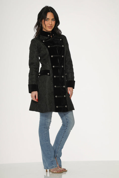 Black Pirate Women's Coat