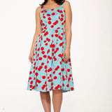 Martina Cherry Swing Dress