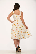 3466 OffWhite Pie Swing Dress