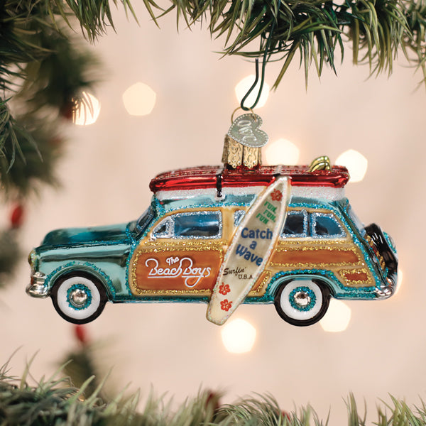 The Beach Boys Surfin' Woody Ornament