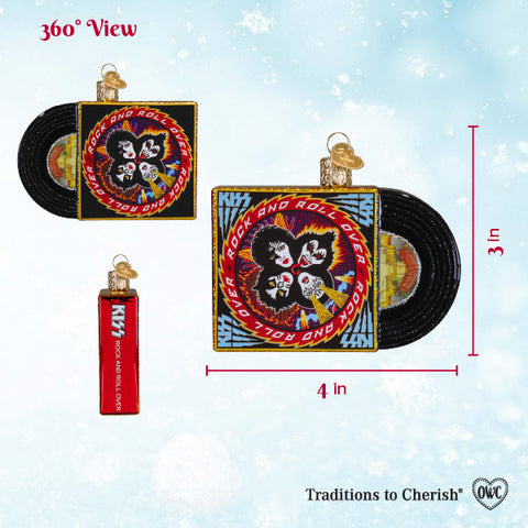 Rock And Roll Over Album Ornament