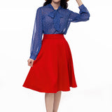 Charlotte Nova Skirt in Red