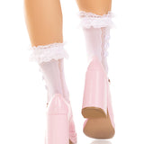 Sweetheart Lace Ankle Socks