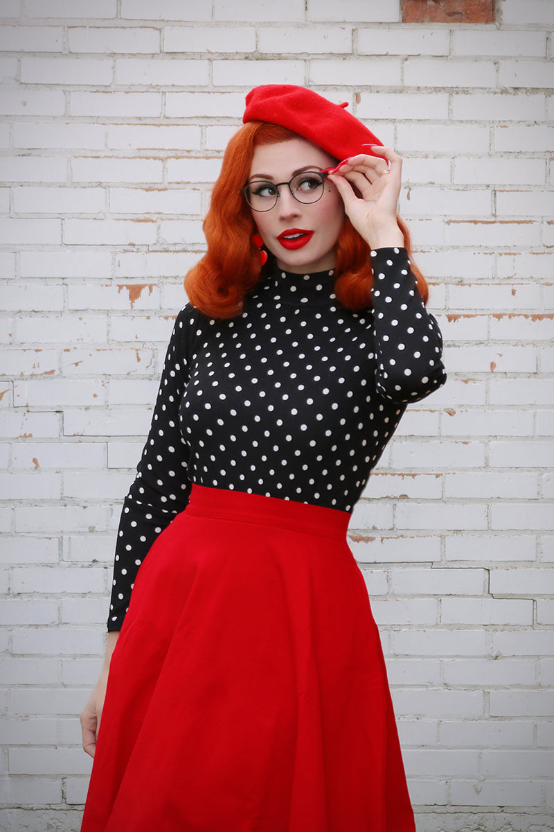 Charlotte Nova Skirt in Red