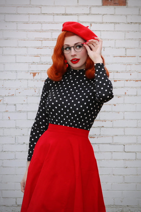 Charlotte Nova Skirt in Red