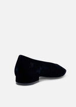 Slick Suede Ballet Flats