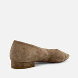 Slick Ballet Flats Suede