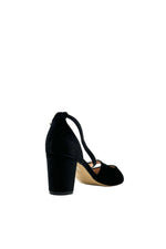 Oren Velvet Mary Jane Heels