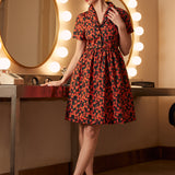Cause a Little Trouble Fit & Flare Dress