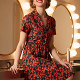 Cause a Little Trouble Fit & Flare Dress