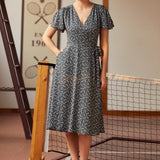 Vintage Vogue Cape Dress