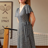 Vintage Vogue Cape Dress