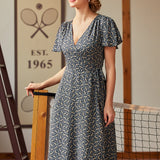 Vintage Vogue Cape Dress