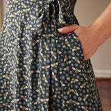 Vintage Vogue Cape Dress
