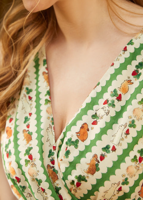 Instant Energy Faux Wrap Dress