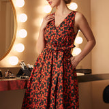 Instant Energy Faux Wrap Dress