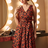 Instant Energy Faux Wrap Dress