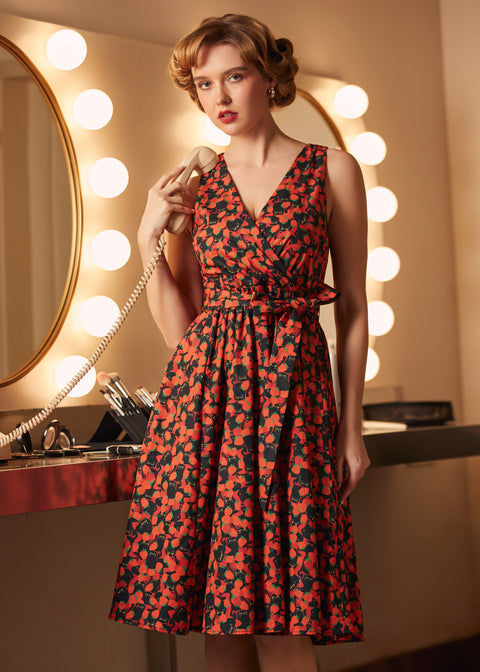 Instant Energy Faux Wrap Dress