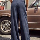 Lazy Afternoon Wide Leg Pants