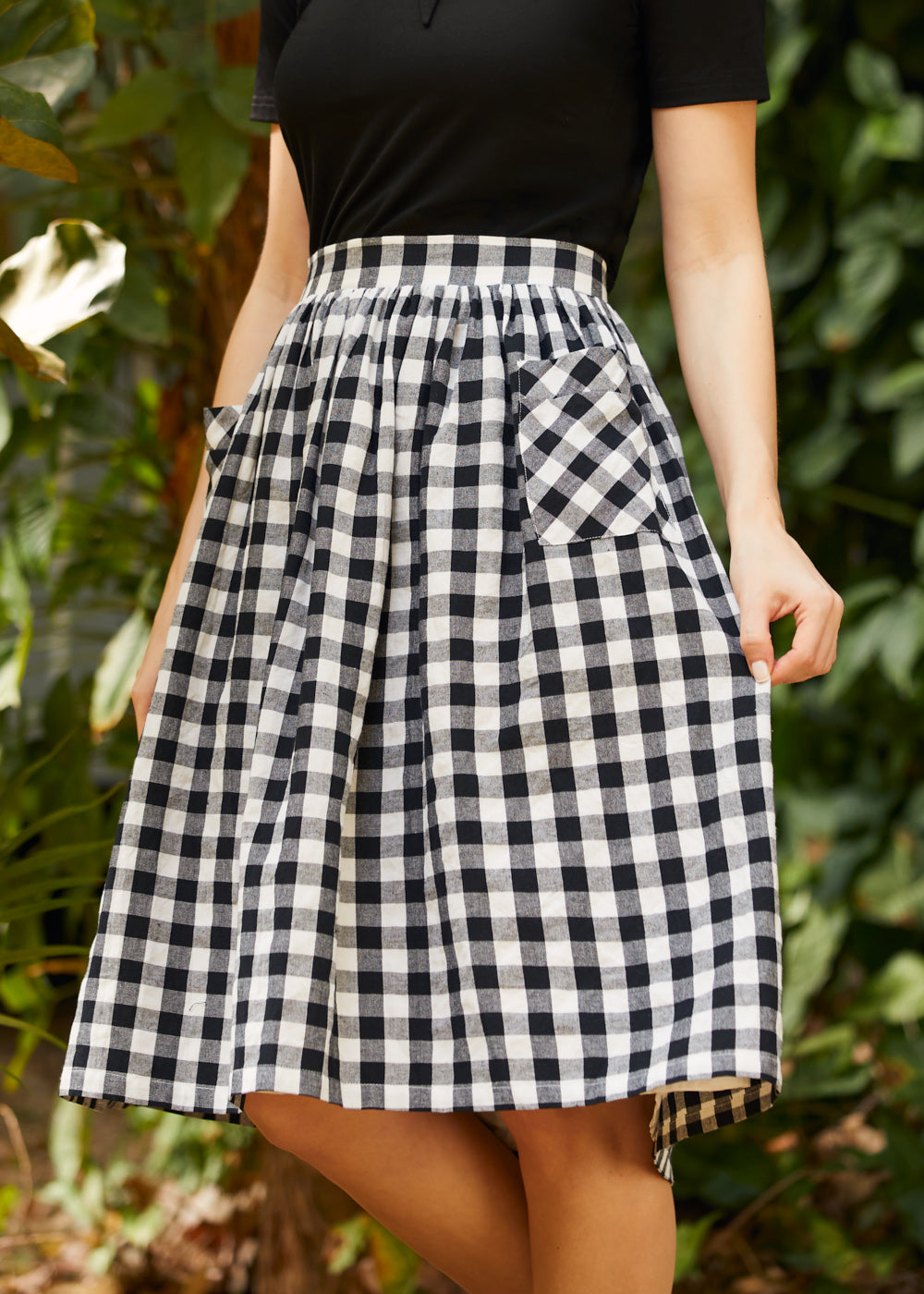 The Songs of the Sea Midi Skirt (Final Sale)