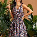 Instant Energy Faux-Wrap Dress