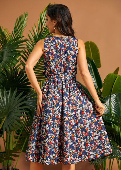 Instant Energy Faux-Wrap Dress
