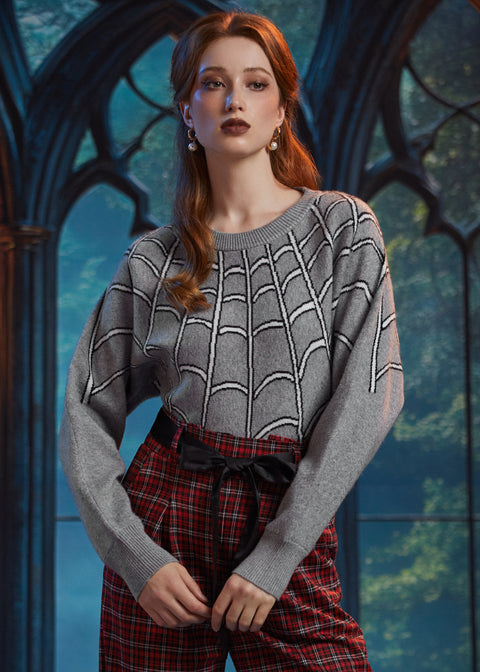 Fright This Way Crewneck Sweater