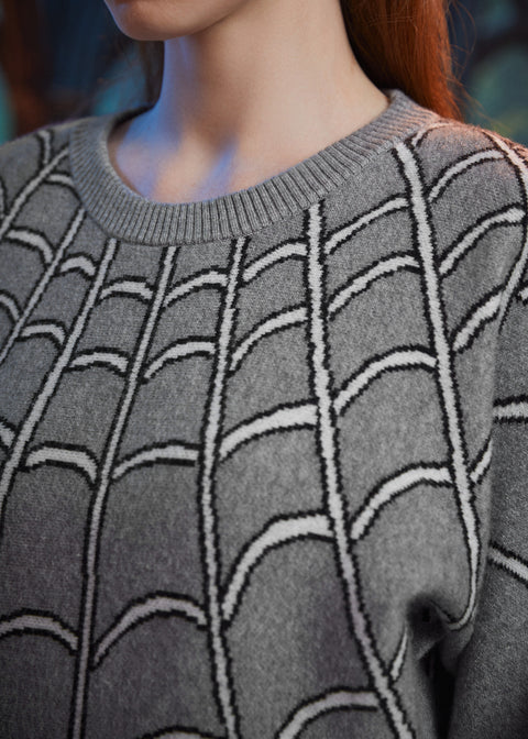 Fright This Way Crewneck Sweater