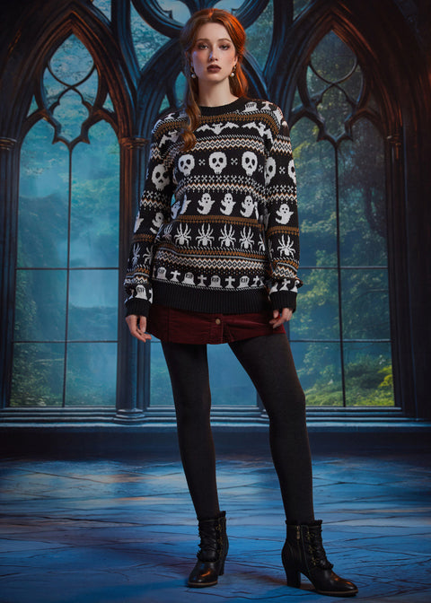 Fairly Frightful Fair Isle Sweater