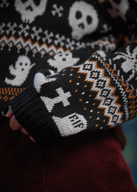 Fairly Frightful Fair Isle Sweater