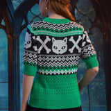 Midnight Familiar Fair Isle Sweater