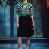Midnight Familiar Fair Isle Sweater