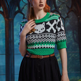 Midnight Familiar Fair Isle Sweater