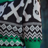 Midnight Familiar Fair Isle Sweater