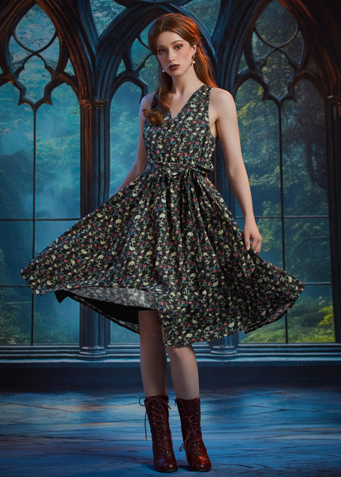 Instant Energy Faux-Wrap Dress