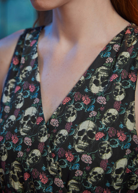 Instant Energy Faux-Wrap Dress