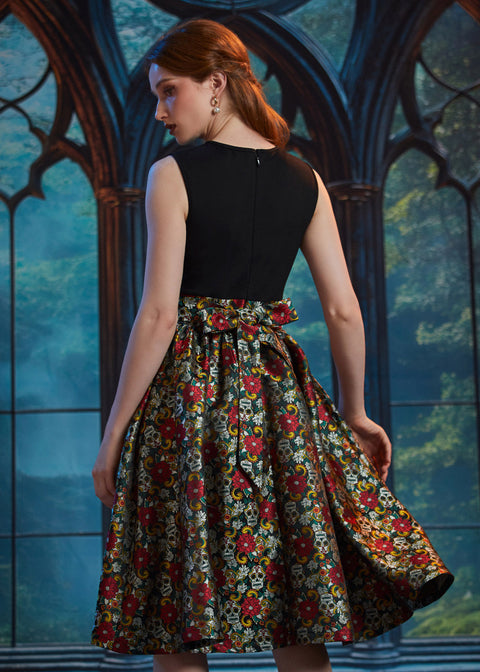 Midnight Soirée Fit & Flare Dress