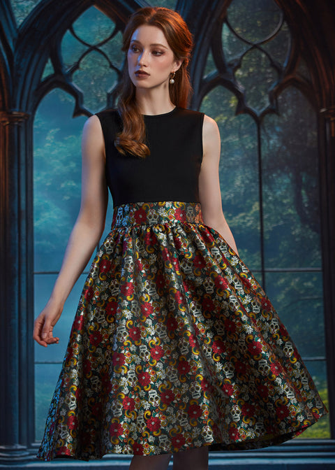 Midnight Soirée Fit & Flare Dress