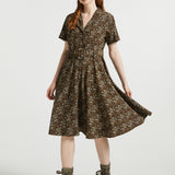 Rustic Elegance Casual Dress