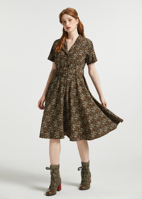 Rustic Elegance Casual Dress