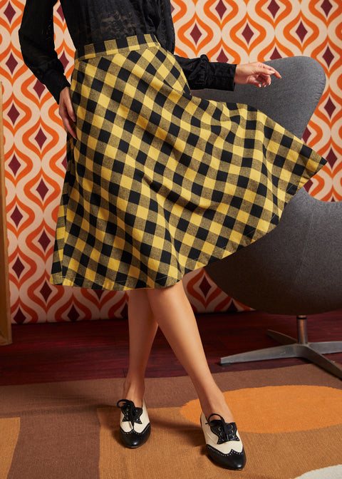 Golden Hour Gal Midi Skirt