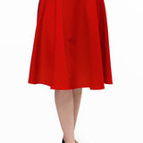 Charlotte Nova Skirt in Red