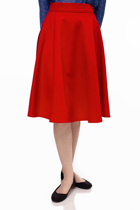 Charlotte Nova Skirt in Red