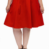 Charlotte Nova Skirt in Red