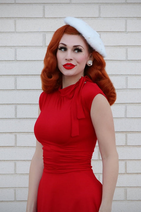 Bombshell Dress in Red